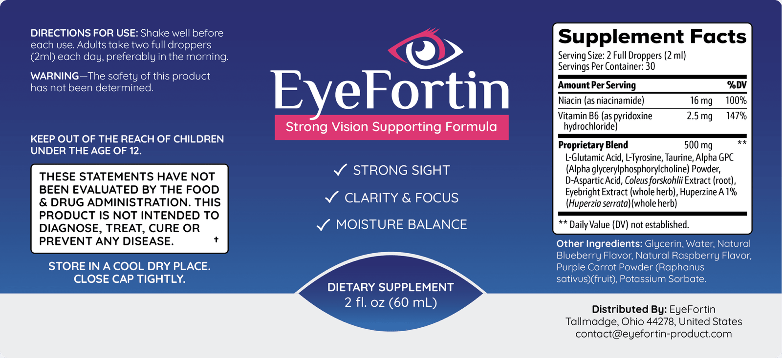 EyeFortin Bottle